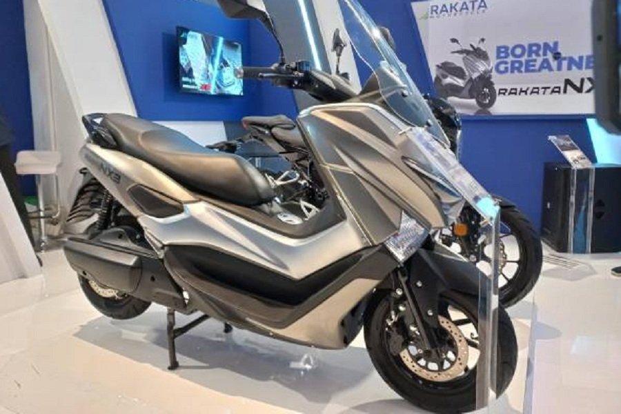 Kenyamanan Maksimal! Motor Listrik Rakata NX3 dengan Desain Bongsor dan Fitur Canggih!