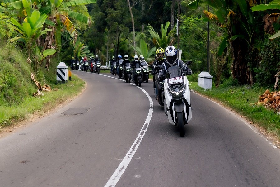NMAX Tour Boemi Nusantara Uji Performa NMAX “TURBO” di Jalur Indonesia