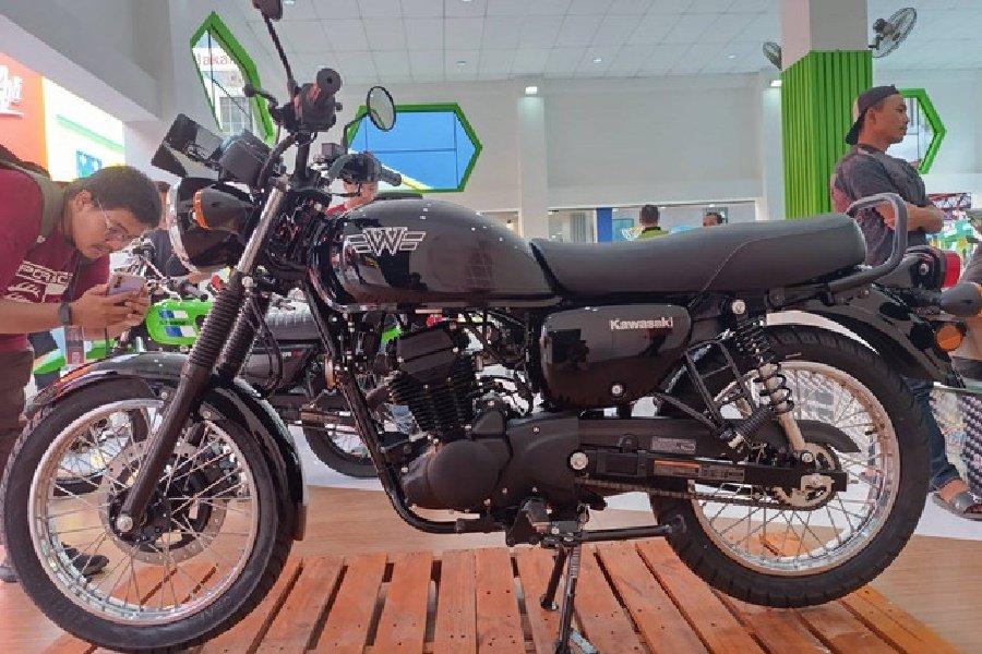 Spek Lebih Lengkap! Kawasaki W175L Terbaru Meluncur di Jakarta Fair 2024 dengan Gaya Modern