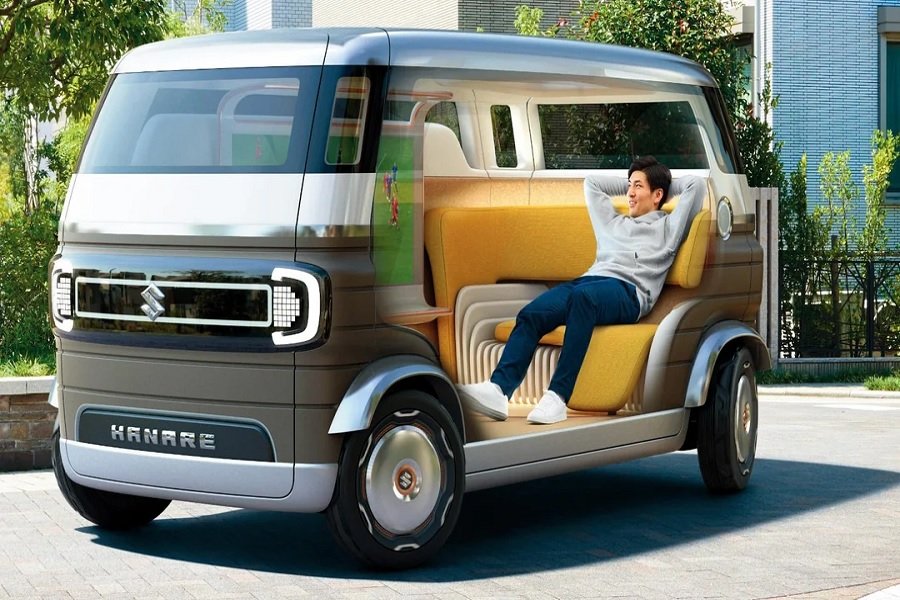 Terpesona dengan Suzuki Hanare Concept Temukan Keunikan Desainnya yang Mirip Koper!
