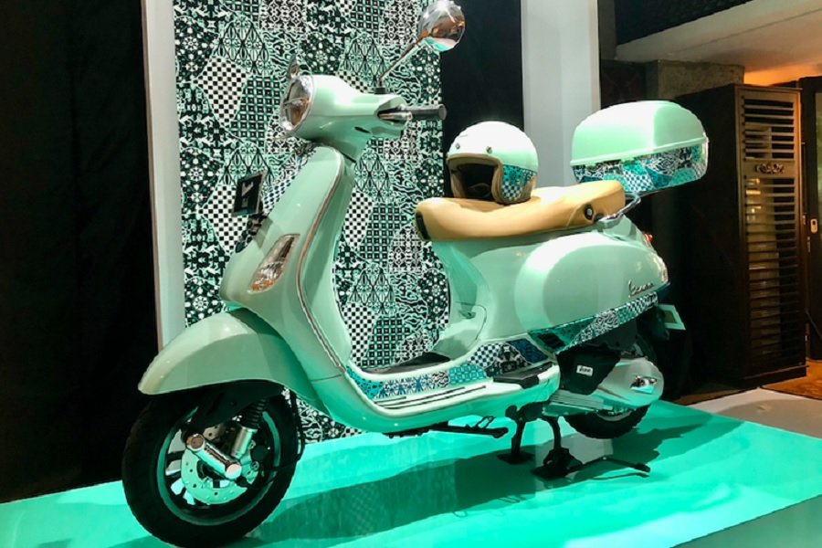 Vespa Batik Primavera Menjadi Tren Global! Indonesia Stol Ceng Di Dunia
