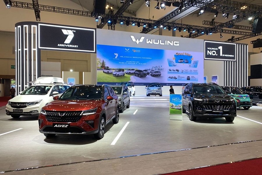 Wuling Sukses di GIIAS 2024 2.301 SPK dan 1.610 Test Drive!