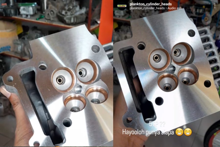 Head Sleepengine 200cc 4 Klep made in Plankton