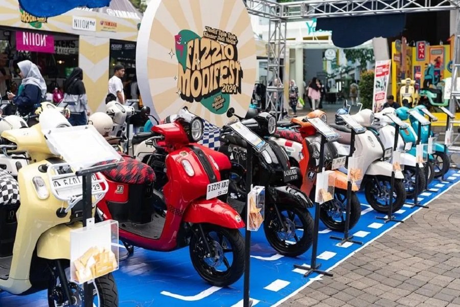 Fazzio Modifest 2024 Kontes Modifikasi Skutik Memukau di Bandung!