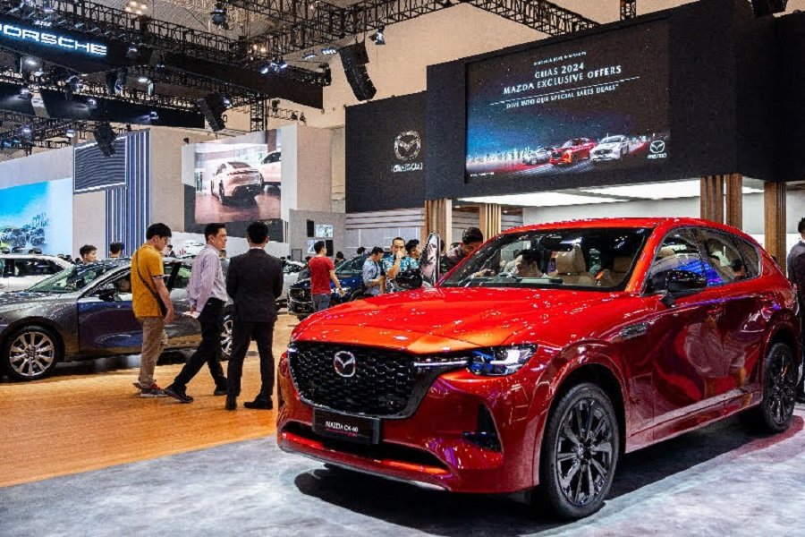 Mazda CX-60 Pro Ludes di GIIAS 2024