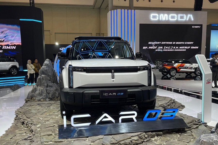 iCar 03 SUV Listrik Pertama Indonesia Bikin Heboh di GIIAS 2024!