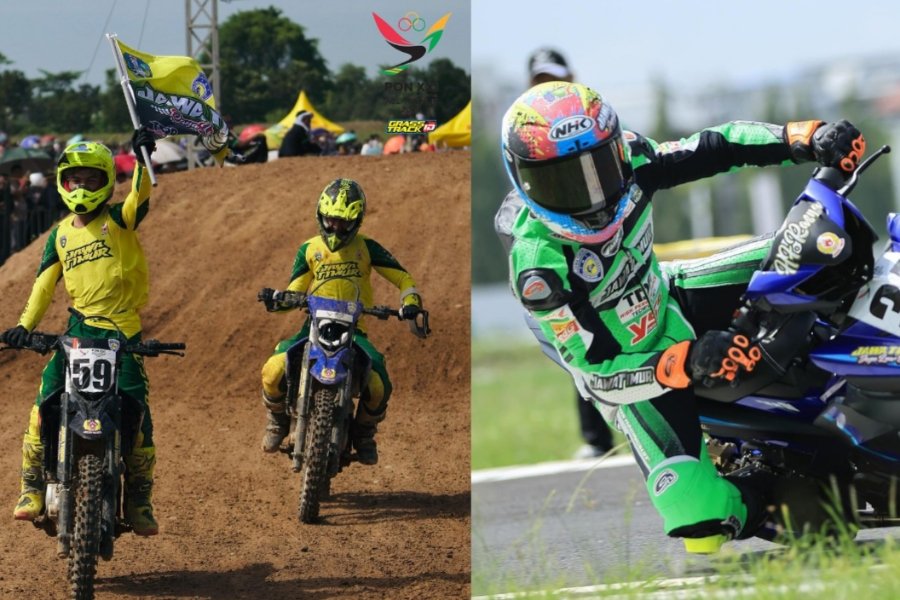 Kontingen Jawa Timur Cabor Balap Motor | Grasstrack.id & Hafidrasya86_