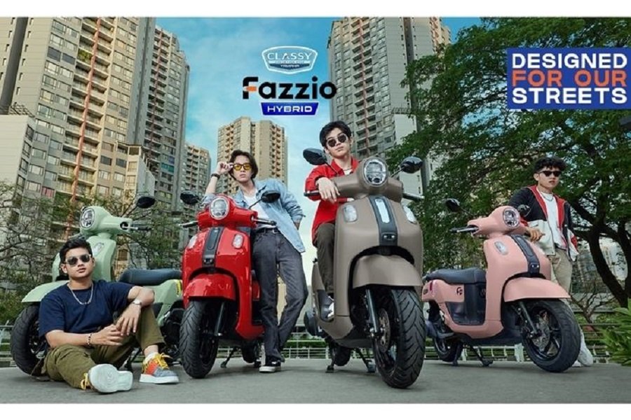 Fazzio Hybrid 2024 Skutik Stylish dengan Warna Baru yang Bikin Gen Z Makin Keren!