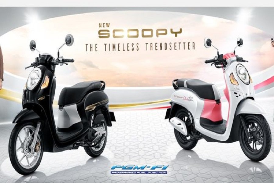 Honda Scoopy Club 12 Motor Matic Retro yang Memikat dan Segera Hadir di Indonesia!