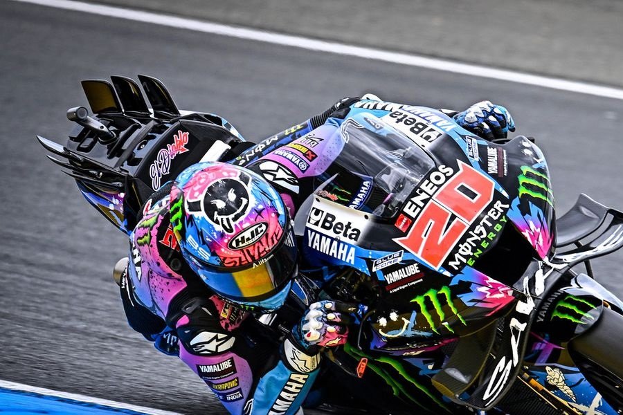 Kecelakaan Strategi! Quartararo Kehabisan Bensin, Finis ke-12 di MotoGP Jepang!
