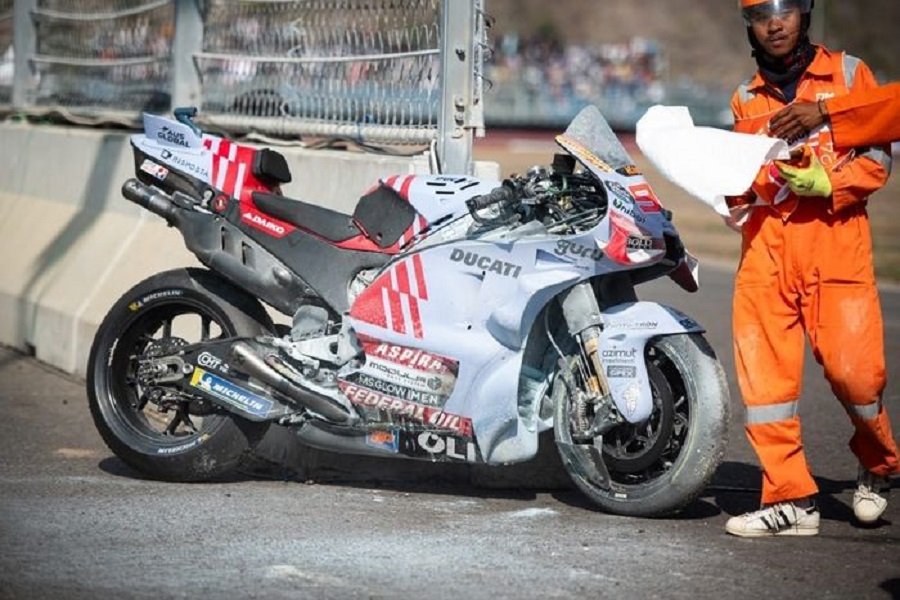 Meledaknya Motor Marc Marquez di Mandalika Penyebabnya Terungkap!