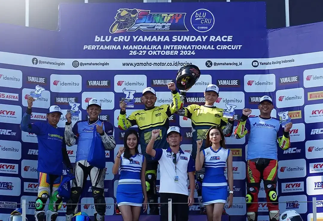 Para Pemenang di Kelas Aerox 155 Comm