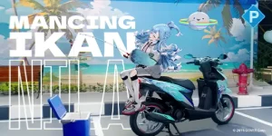 VTuber Favoritmu Kini Hadir di Jalan! Lihat Honda BeAT Edisi Spesial Ini!