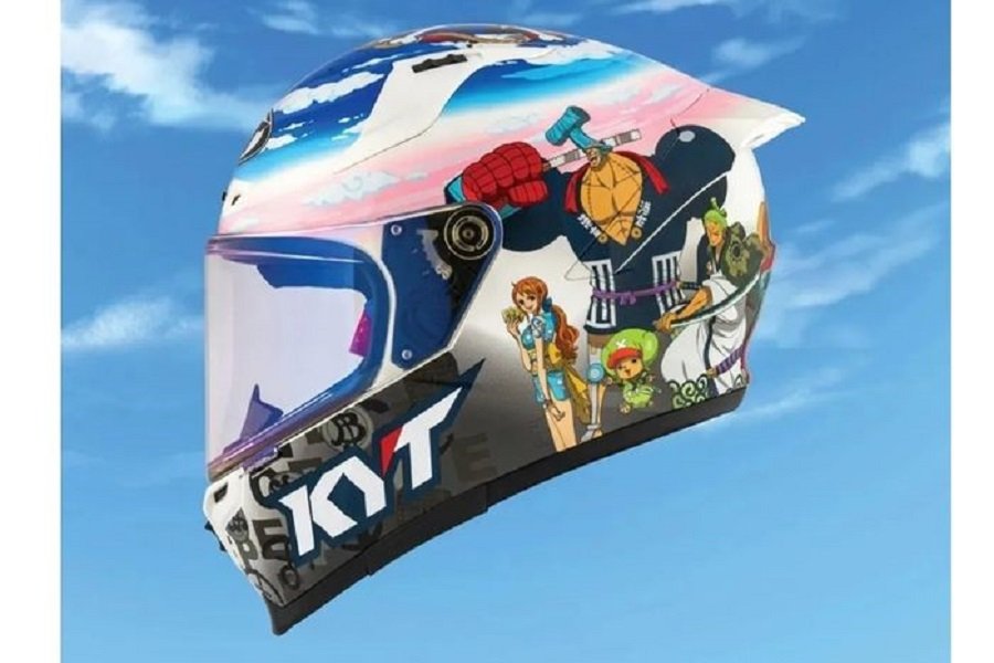 Wajib Punya! Helm KYT Striker Edisi One Piece yang Bikin Kamu Jadi Pusat Perhatian!