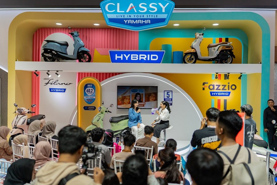 Classy Yamaha di IMOS 2024 Tampil Kece dan Percaya Diri, Gen Z & Milenial Wajib Coba!