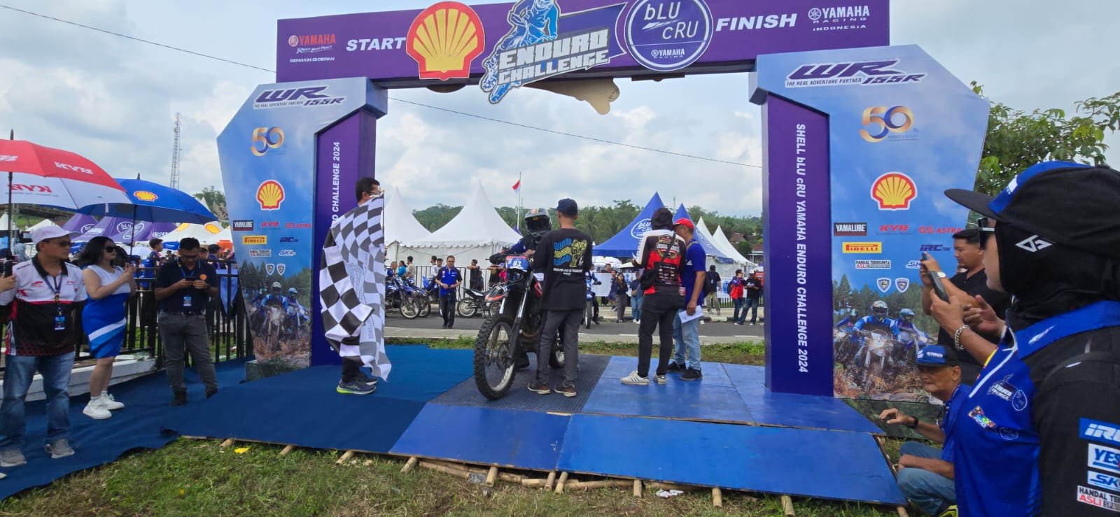 Semangat Safety Riding di Yamaha Enduro Challenge Pesan dari Pembukaan Resmi YEC