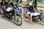 Tanpa Setting & Sirkuit Berpasir, Alzena Racing Ivory Cobra Pantura Borong Podium di Drag Bike Brebes!