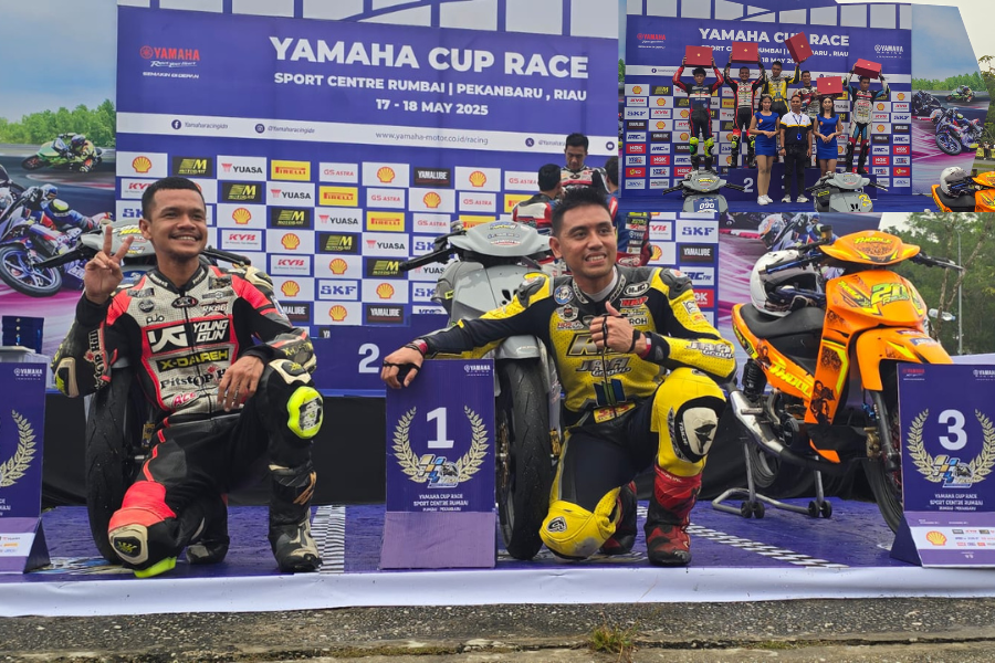 Teddy Permana & Ilham Fauzan Borong Podium