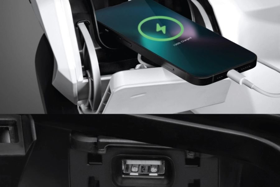 USB Charger di Console Box