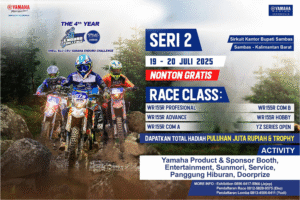 Yamaha Enduro Challenge Seri Kedua 2025 Sambangi Sambas: Siap Panaskan Sirkuit Kantor Bupati Kalbar!