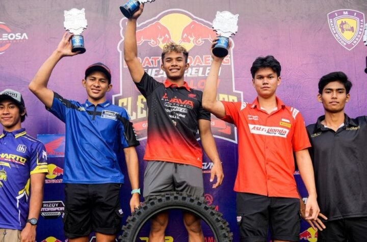 Double Podium di Kejurnas Motocross Magelang 2025: Arsenio & Honda CRF250R Tampil Ganas, Klasemen Makin Ketat!