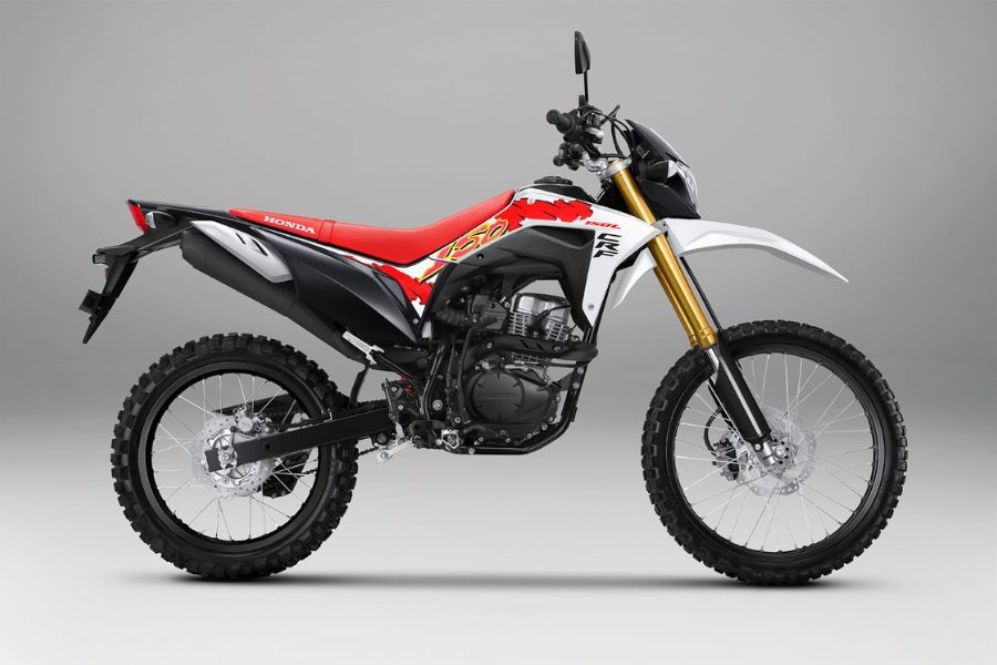 New Honda CRF 150L 2025 Makin Gahar! Warna dan Striping Baru Tampil Lebih Tangguh di GIIAS