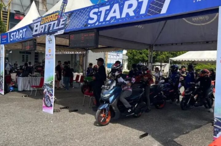 Yamalube Turbo Matic Drag Battle YCR 2025 Bulukumba: Adu Cepat Dragster Muda di Kelas Bracket 5