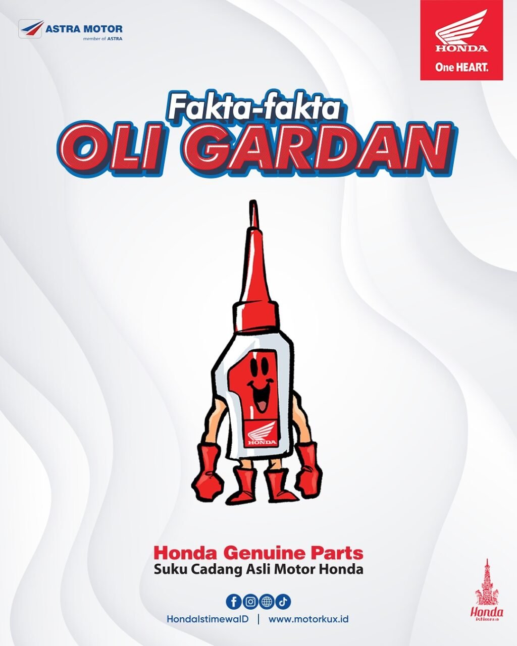 Jangan Sampai Salah! Ini Bedanya Oli Gardan dan Oli Mesin Motor Honda, Wajib Tahu Sebelum Servis!