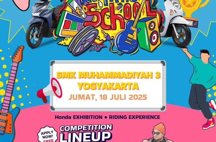 Serbuan Honda HITS ke SMK Muhammadiyah 3: Edukasi Otomotif & Semangat Sekolah Makin Menggelegar!