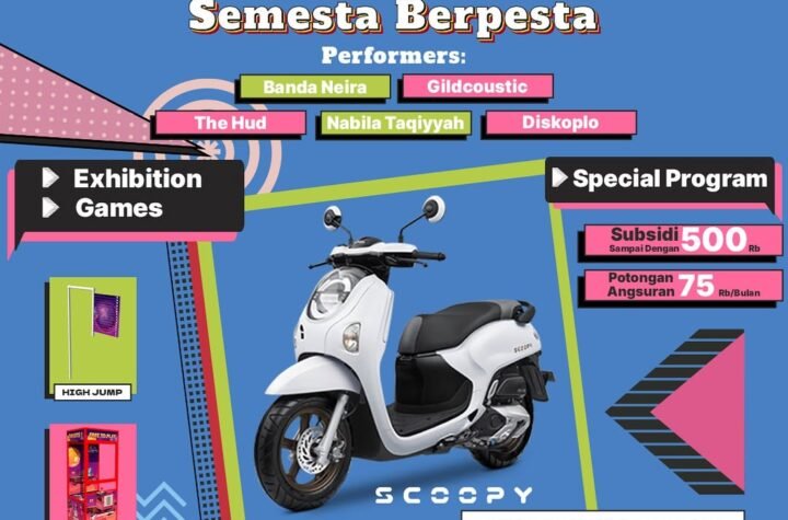 Jangan Lewatkan! Honda Srawung Spot Ramaikan Semesta Berpesta 2025 di Kridosono, Banyak Promo dan Hadiah Menarik!