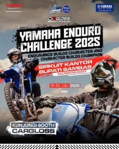 Cargloss Siap Lindungi Para Rider di YEC Seri 2 Sambas! Helm Gaya Ekstrem untuk Jalur Ekstrem!