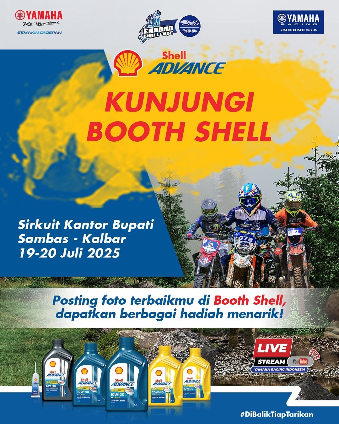 Booth Shell Bikin Heboh di YEC Seri 2 Sambas! Catat Tanggalnya dan Siap Dapat Kejutan Seru!