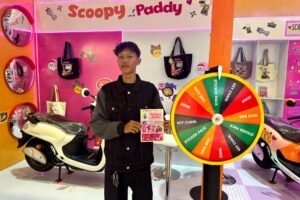 Scoopy X Paddy Tampil Gemas di Jogja City Mall: Kolaborasi Motor dan Fashion Lokal yang Bikin Anak Muda Auto Naksir!