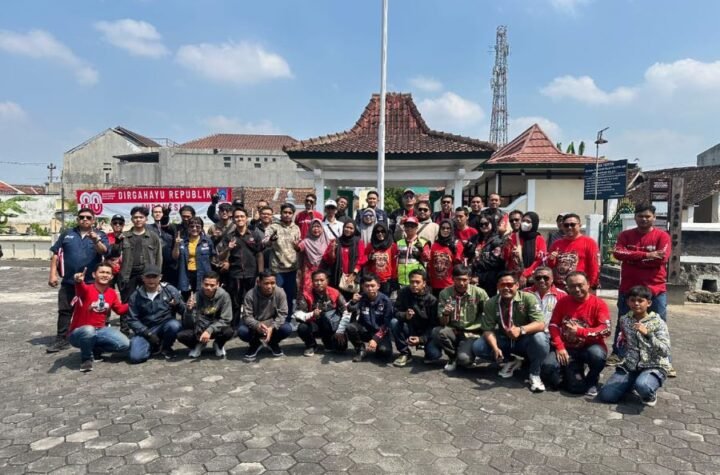 Rayakan 80 Tahun RI, Komunitas PCX Gelar Convoy Merdeka di Yogyakarta dengan Semangat Nasionalisme