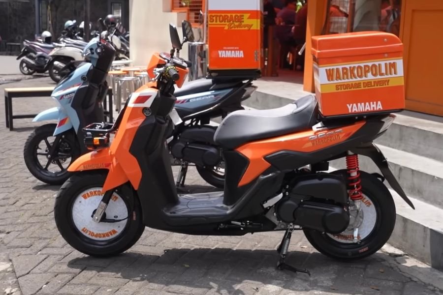 Sekut Abis! Modifikasi GEAR ULTIMA X Warkopolim Usung Konsep Skutik Cargo Bergaya ”Kalcer”