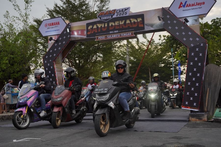 Meriah! MAXi Yamaha Day 2025 Gaspol di Bali, Lampung, dan Perdana di Poso: Solidaritas Komunitas Menggema