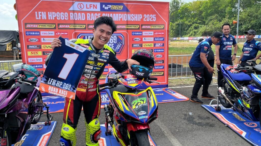 Kemenangan Dramatis Jordan Badaru di LFN Mijen! Sapu Bersih Kelas Novice 150cc