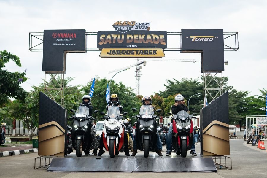 Tuntaskan Perayaan Satu Dekade, MAXi Yamaha Day 2025 Tutup Kemeriahan di Jakarta, Bandung, Banjarmasin, dan Perdana di Jambi