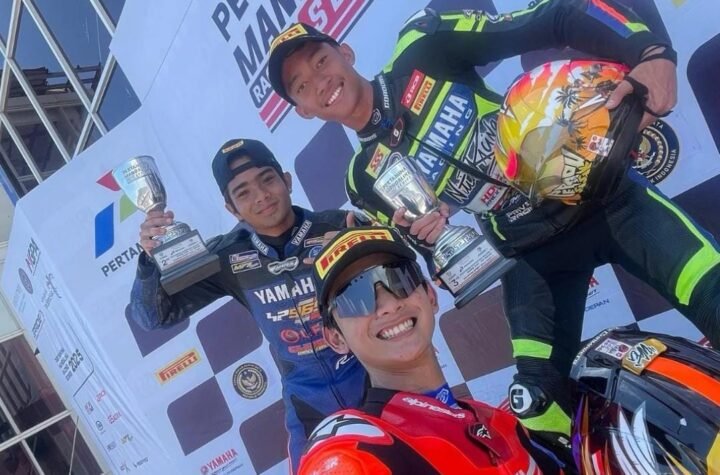 Trio Yamaha Masih Dominan di Kelas NS250 Mandalika Racing Series 2025, Sapu Bersih Podium!